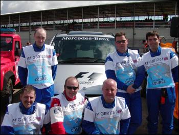 Hogg Crew at the 2004 Formula 1 Grand Prix